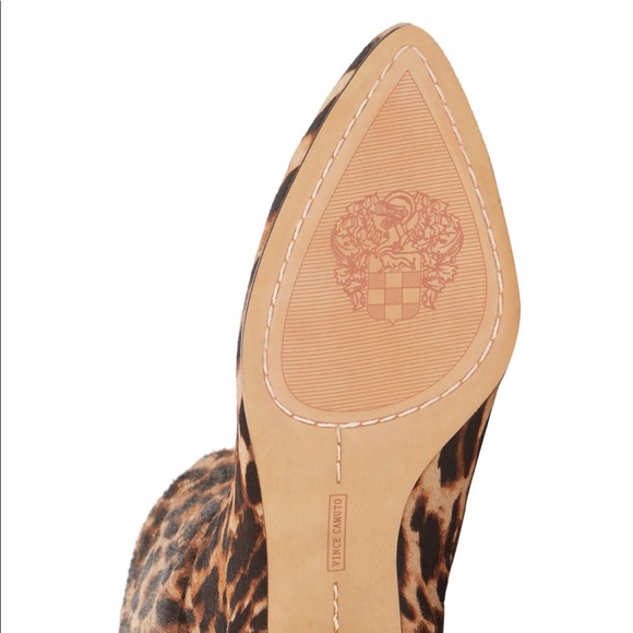 NWT Vince Camuto Rastel 3 Calf Hair Cone Heel Boot - Picture 12 of 13